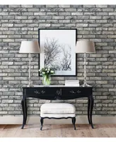 Brewster Home Fashions Painted Brick Wallpaper - 396" x 20.5" x 0.025"