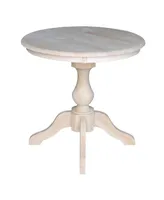 International Concepts 30" Round Top Pedestal Table- 28.9"H