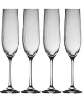 Erne Flute Glass Set of 4