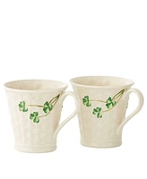 Shamrock Basketweave Mugs