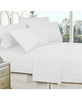 Elegant Comfort Silky Soft Flat Sheet