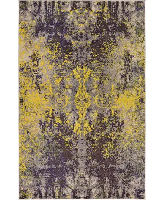 Bayshore Home Newwolf New3 5' x 8' Area Rug