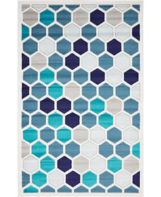 Bayshore Home Politan Pol1 5' x 8' Area Rug