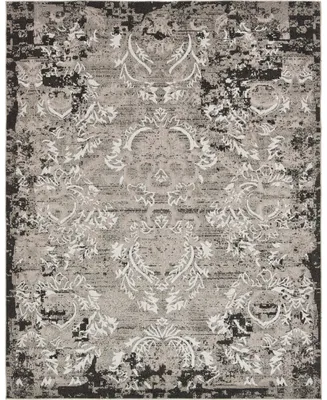 Bayshore Home Outdoor Pashio Pas4 Light Gray 8' x 10' Area Rug