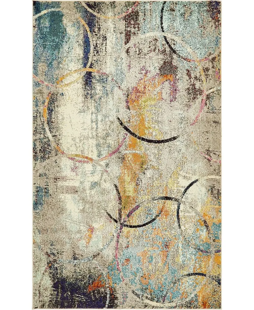 Bayshore Home Crisanta Crs1 Beige 5' x 8' Area Rug