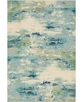 Bayshore Home Crisanta Crs7 Light Blue 7' x 10' Area Rug