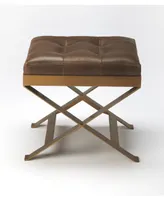 Butler Rodrigo Leather Stool