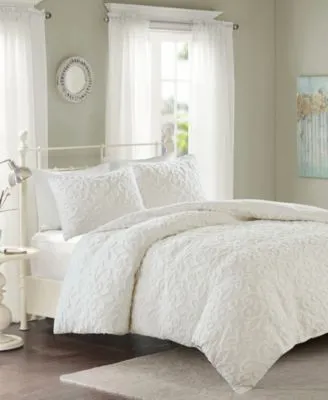 Madison Park Sabrina Tufted Duvet Cover Sets