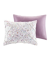 Intelligent Design Abby Pintucked Metallic -Pc. Comforter Set