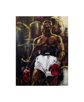 Gregg Degroat 'Muhammad Ali' Canvas Art