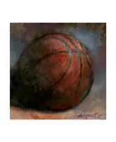 Hall Groat Ii 'Basketball' Canvas Art - 18" x 18"