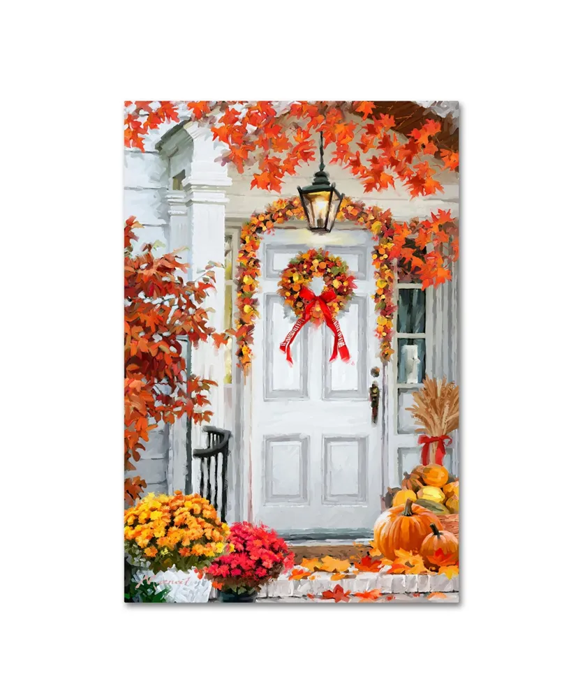 The Macneil Studio 'Fall Decorations' Canvas Art - 22" x 32"