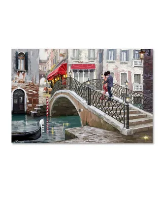 The Macneil Studio 'Venice Bridge' Canvas Art - 22" x 32"
