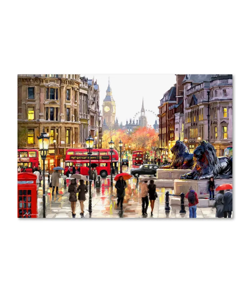 The Macneil Studio 'London Landscape' Canvas Art - 30" x 47"