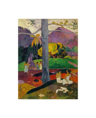 Paul Gauguin 'In Olden Times Mata Mua' Canvas Art - 32" x 24"