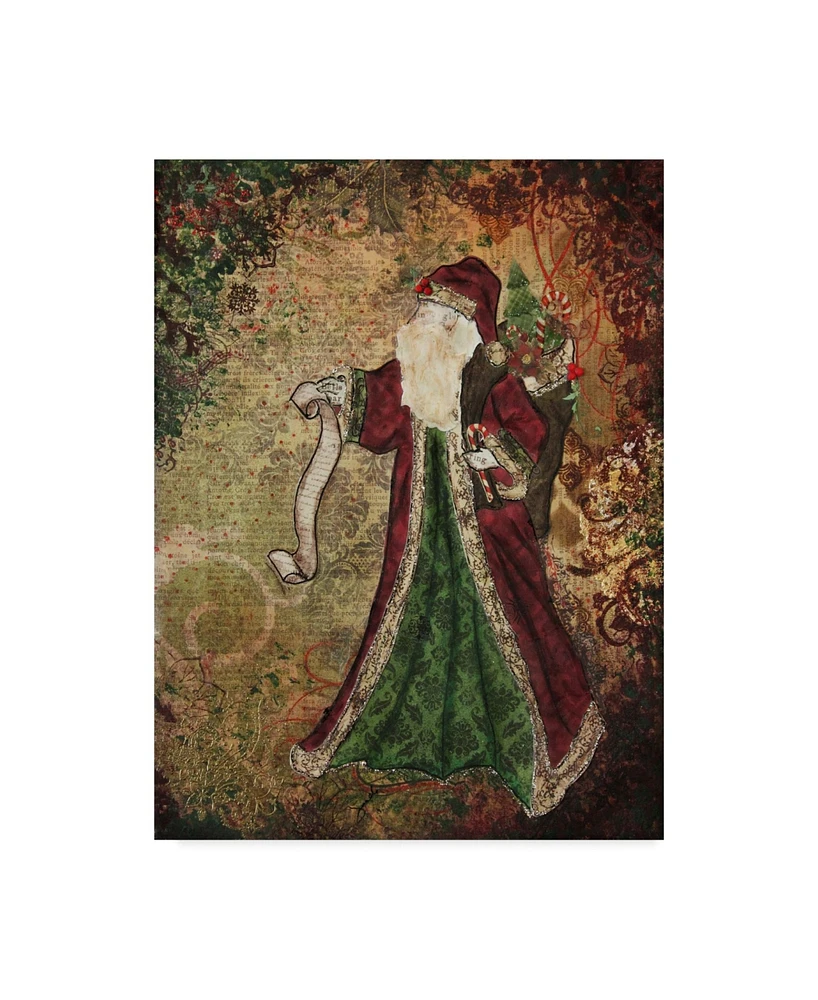 Janelle Nichol 'Father Christmas' Canvas Art - 35" x 47"