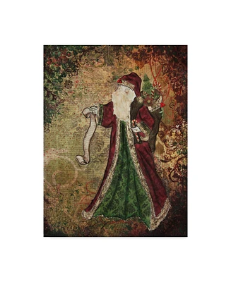 Janelle Nichol 'Father Christmas' Canvas Art - 35" x 47"