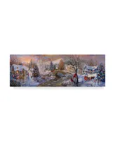 Nicky Boehme 'To Grandmas House We Go' Canvas Art - 32" x 10"