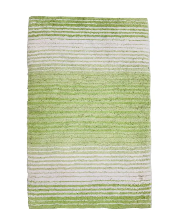 Green Bath Rugs & Mats - Macy's