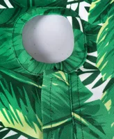 Banana Leaf Outdoor Tablecloth with Zipper 60" Round