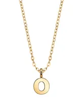 2028 Gold-Tone Initial Necklace 20"