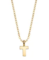 2028 Gold-Tone Initial Necklace 20"