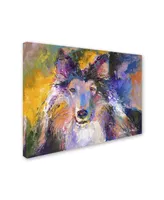 Richard Wallich 'Collie' Canvas Art - 24" x 32"