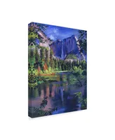 David Lloyd Glover 'Yosemite Falls' Canvas Art - 18" x 24"