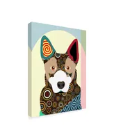 Lanre Adefioye 'Australian Cattle Dog' Canvas Art - 18" x 24"