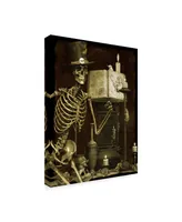 Jean Plout 'Halloween Graveyard 4' Canvas Art - 18" x 24"