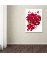 The Macneil Studio 'Valentine Roses' Canvas Art