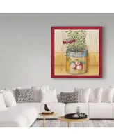 Lisa Audit 'Cherries' Canvas Art - 18" x 18"