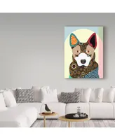 Lanre Adefioye 'Australian Cattle Dog' Canvas Art - 18" x 24"