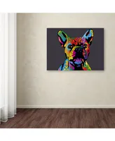 Michael Tompsett 'French Bulldog Grey' Canvas Art - 18" x 24"