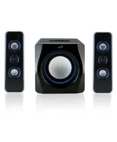 iLive Bluetooth 2.1 Channel Home Music System with Led Lights