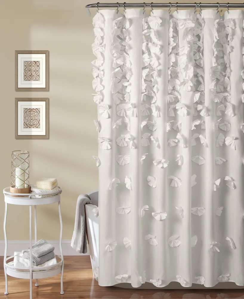 Lush Decor Riley Shower Curtain, 72" x