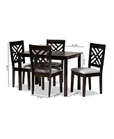 Caron 5pc Dining Set