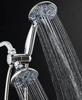 Antimicrobial 30-setting Shower Combo, Sunset Blue Jets