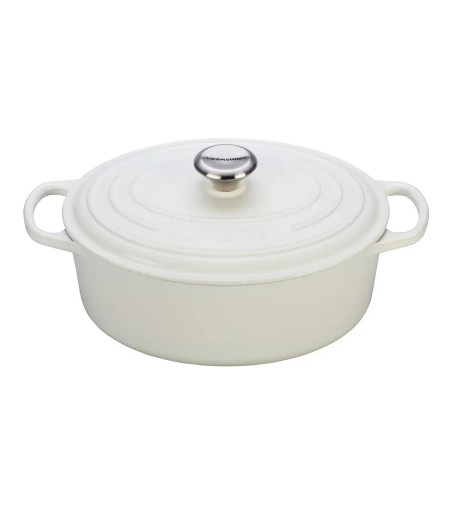 Le Creuset 5 Quart Enameled Cast Iron Oval Dutch Oven