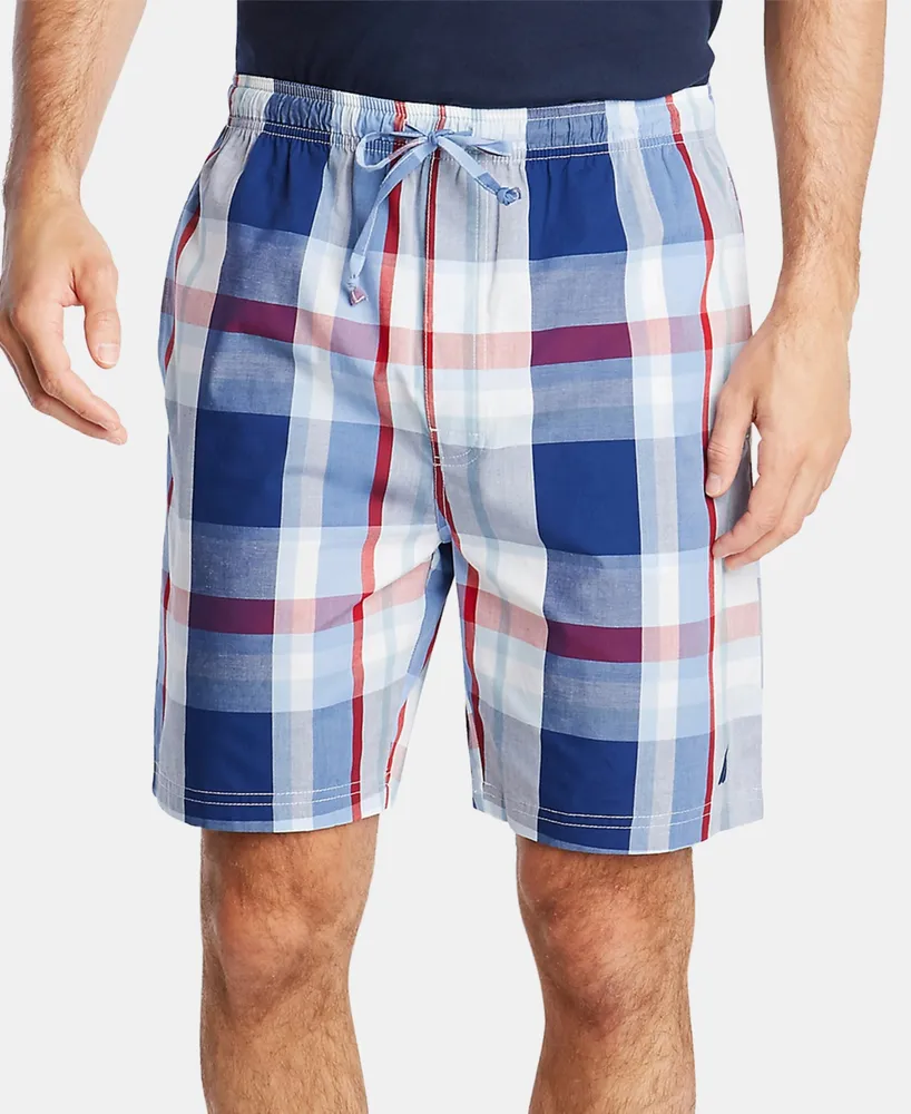 Nautica Men's Buffalo Plaid Pajama Shorts - Macy's