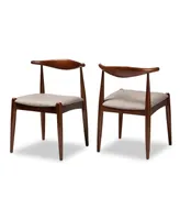 Amato Mid-Century Modern Dining Chair, Set of 2