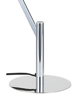 Jonathan Y Owen 18" Integrated Led Metal Table Lamp