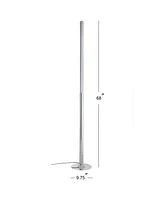 Jonathan Y Roxanna 68" Integrated Led Metal Floor Lamp