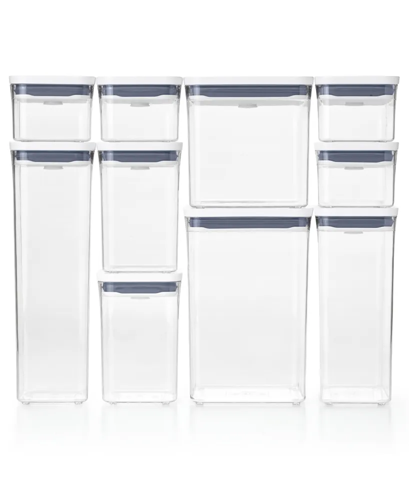 Oxo Pop 10-Pc. Food Storage Container Set
