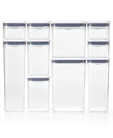 Oxo Pop 10-Pc. Food Storage Container Set