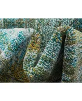 Global Rug Design Adah Ada2 Turquoise Area Rug Collection