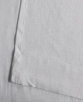 Half Price Drapes Aspen White Grommet Textured Faux Linen Sheer Curtain