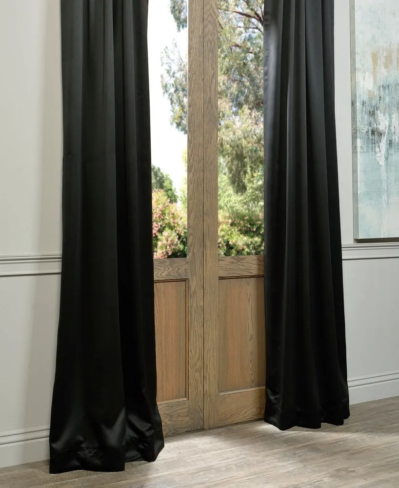 Exclusive Fabrics & Furnishings Blackout Curtain Panel