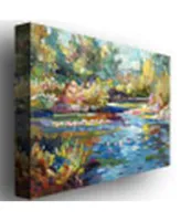 David Lloyd Glover 'Summer Pond' Canvas Art - 32" x 24"