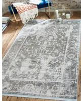 Closeout! Bayshore Home Norston Nor6 Gray 5' x 8' Area Rug